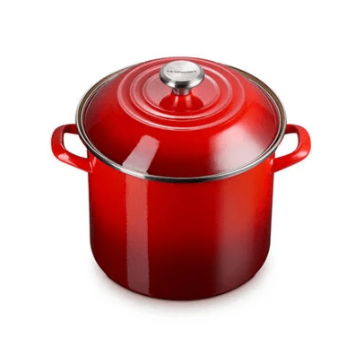 Classic Stock Pot with Stainless Steel Knob - 10 Quart - Multiple Colors