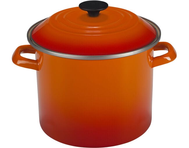 Classic Stock Pot with Black Knob, 8 Quart - Multiple Colors