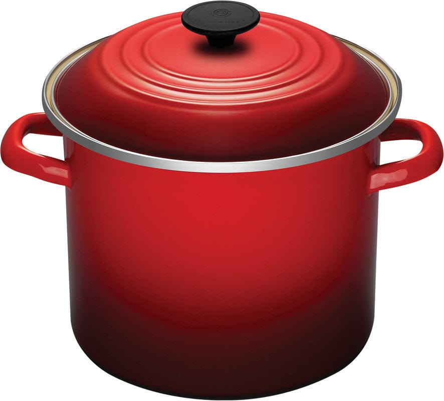 Classic Stock Pot with Black Knob, 8 Quart - Multiple Colors