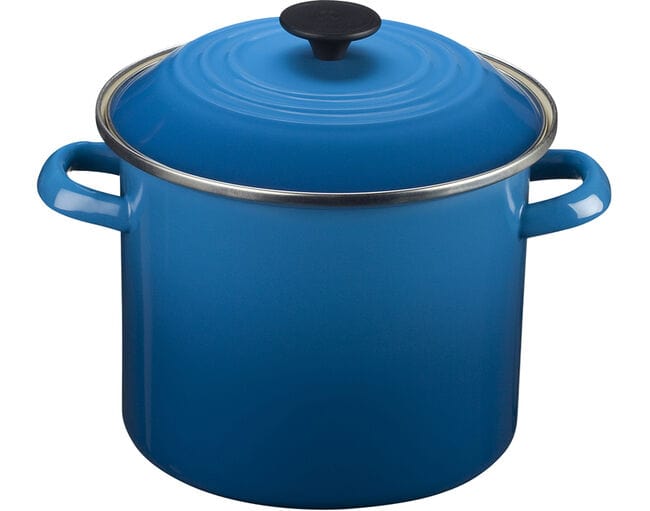 Classic Stock Pot with Black Knob, 8 Quart - Multiple Colors
