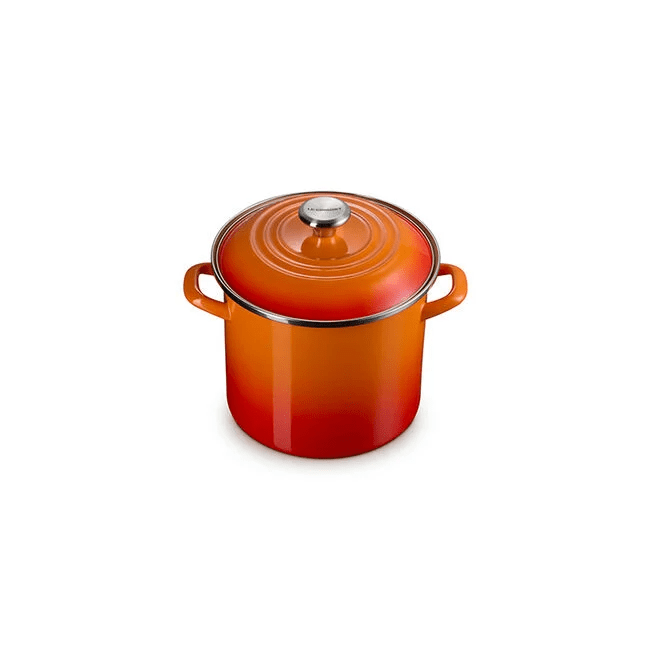 Classic Stock Pot with Stainless Steel Knob - 8 Quart - Multiple Colors