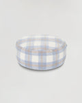 Msdfvs | Plaid Pattern Pet Pouf Cushion for Defined Indoor Pet Zones