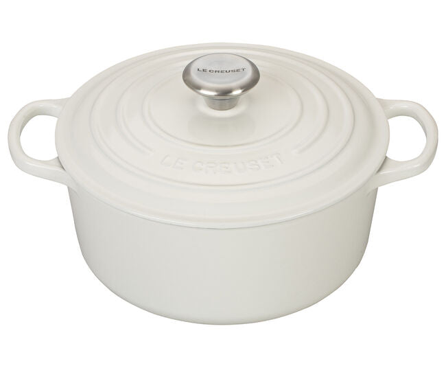 4.5 QT ROUND DUTCH OVEN WHITE