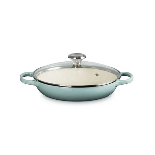 Classic - 2.25 Qt. Signature Braiser with Glass Lid - Sea Salt (Promo)