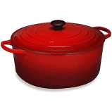 13.25 QT ROUND DUTCH OVEN CERISE