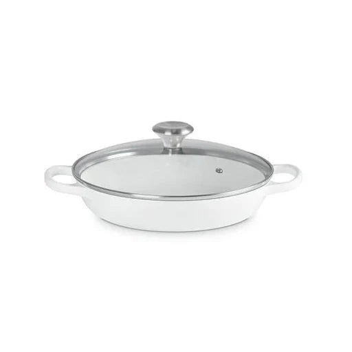 Classic - 2.25 Qt. Signature Braiser with Glass Lid - White (Promo)