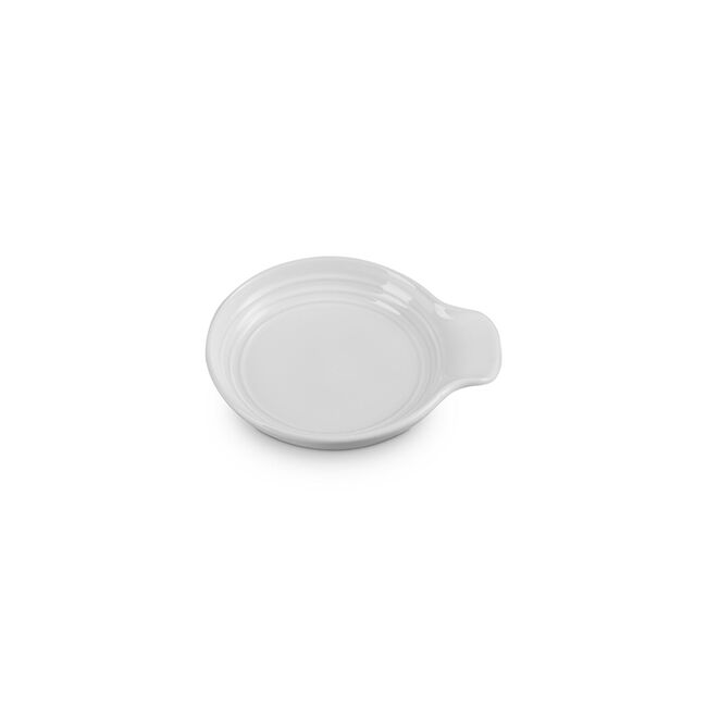 Classic Signature Spoon Rest White